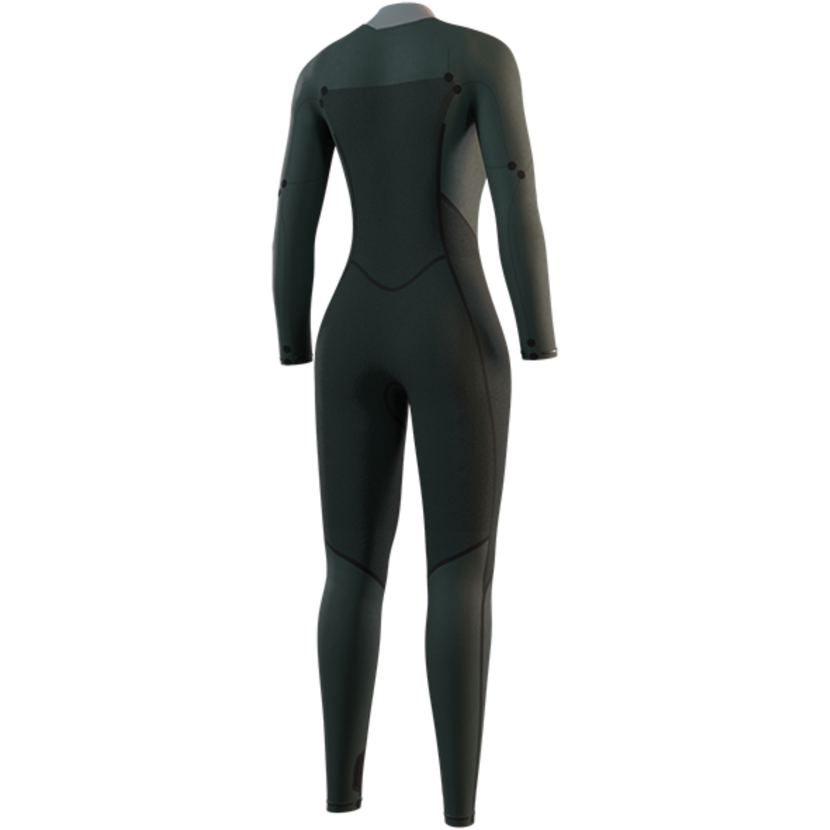 2026 Mystic Womens Haven 3/2mm Chest Zip Wetsuit 35000.250047 - Purple